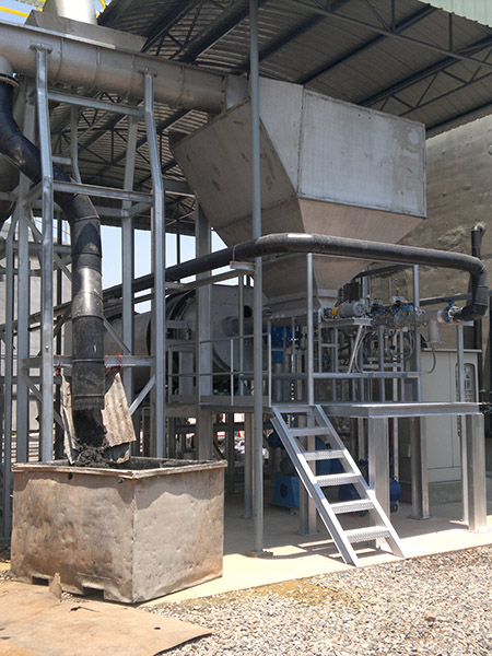 rotary drum incinerator